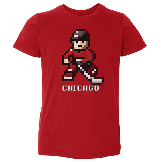 Chicago Hockey 8-bit WHT