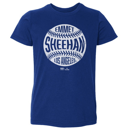 Emmet Sheehan Los Angeles D Vintage Baseball WHT