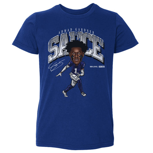 Sauce Gardner Indianapolis Cartoon WHT