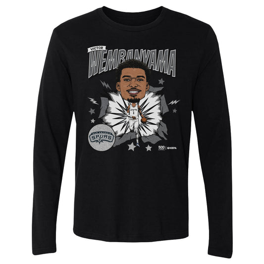 Victor Wembanyama San Antonio Spurs Caricature WHT