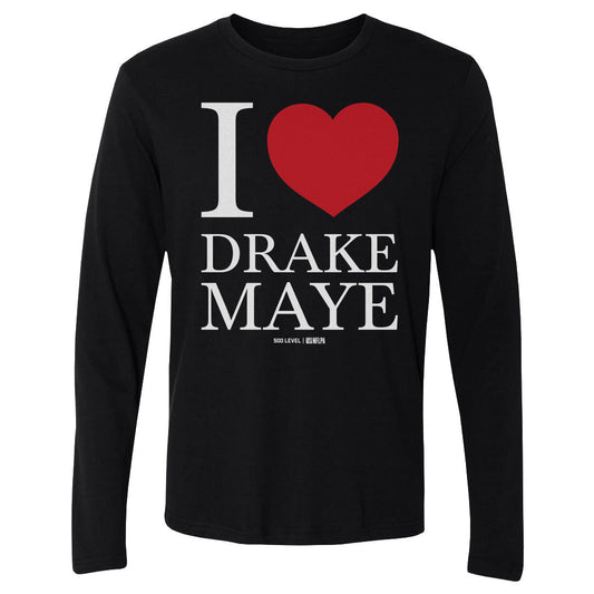 Drake Maye New England I Heart WHT