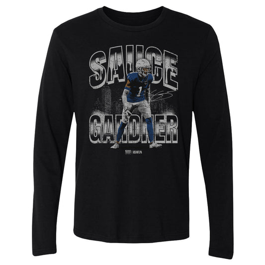 Sauce Gardner Indianapolis Skyline WHT