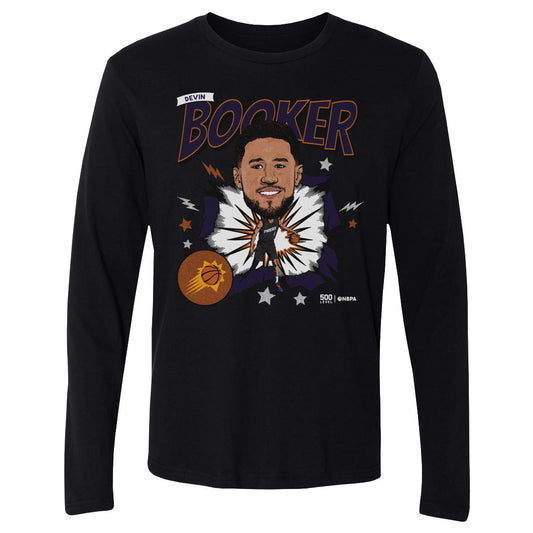 Devin Booker Phoenix Suns Caricature WHT