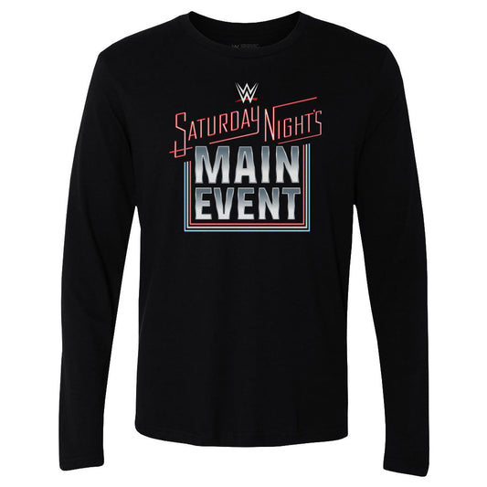 WWE Saturday Night's Main Event 2024 Logo WHT