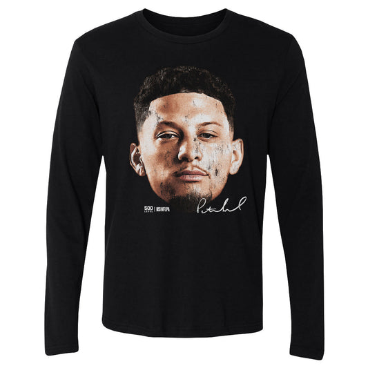 Patrick Mahomes Kansas City Vintage Head WHT