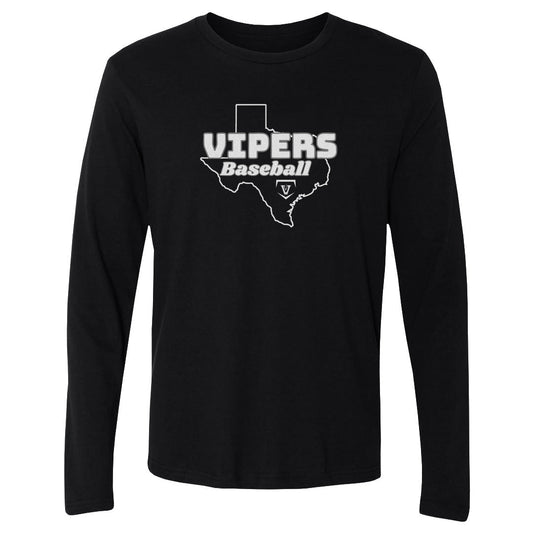 Vandegrift Crown Trio Baseball Texas Map WHT