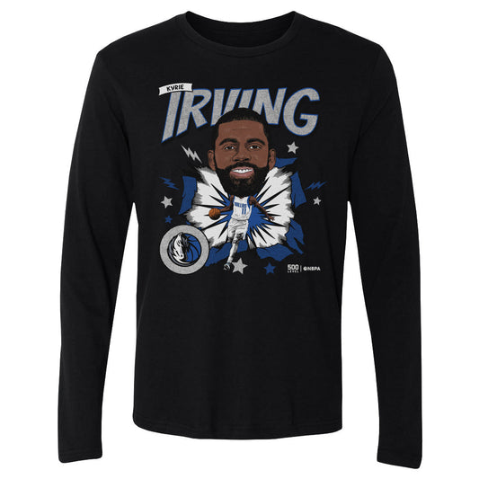 Kyrie Irving Dallas Mavericks Caricature WHT