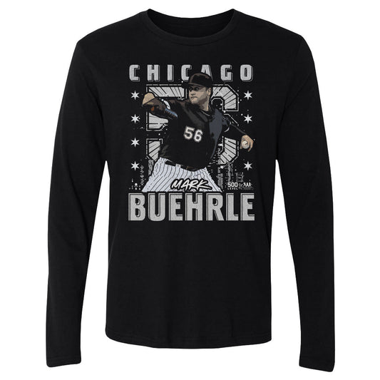 Mark Buehrle Chicago W Gritty WHT