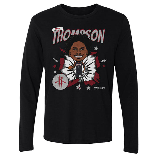 Amen Thompson Houston Rockets Caricature WHT