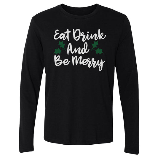 Christmas Eat Drink And Be Merry WHT
