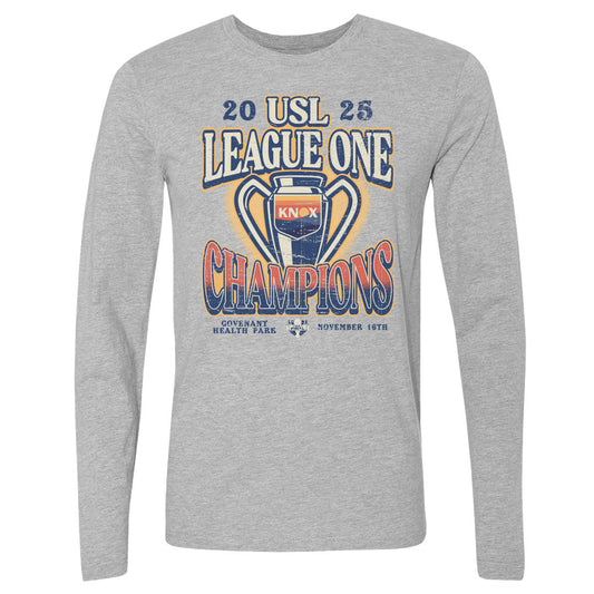 One Knoxville SC 2025 USL League One Final Champions Trophy WHT