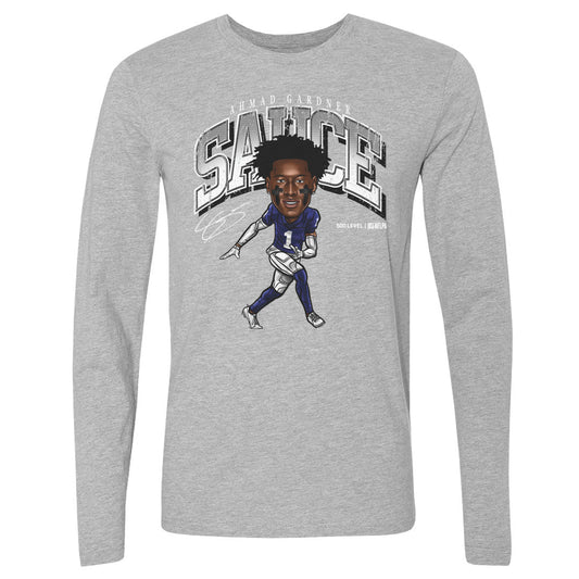 Sauce Gardner Indianapolis Cartoon WHT