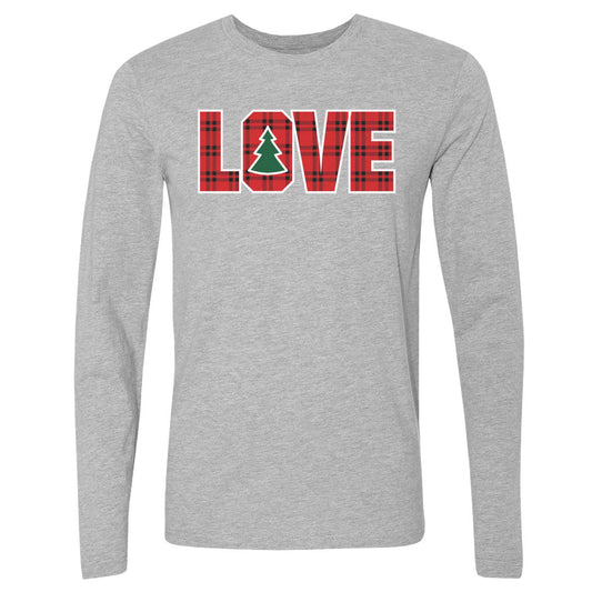 Christmas LOVE Christmas Plaid WHT