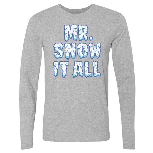 Christmas Mr. Snow It All WHT