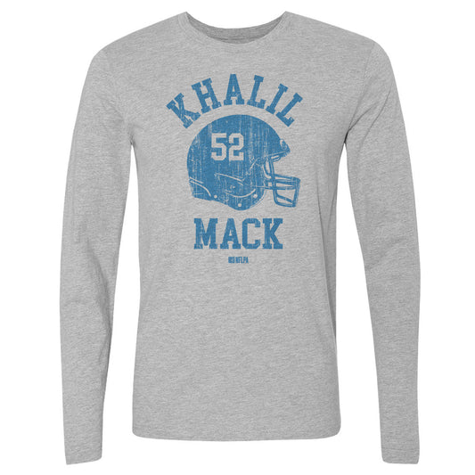 Khalil Mack Los Angeles C Helmet Font