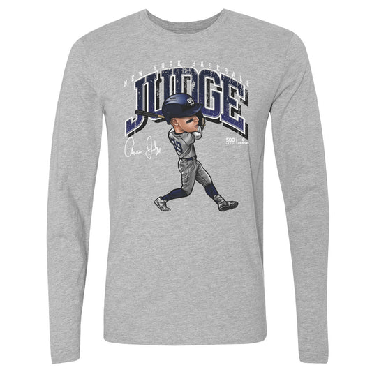 Aaron Judge New York Y Cartoon WHT