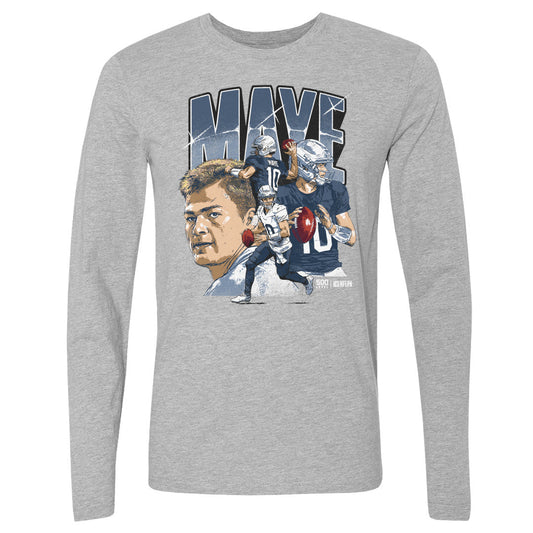 Drake Maye New England Collage WHT