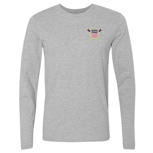 USRowing Emblem Pocket Color WHT