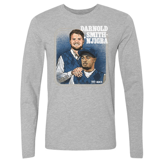 Sam Darnold & Jaxon Smith-Njigba Seattle Step Brothers WHT