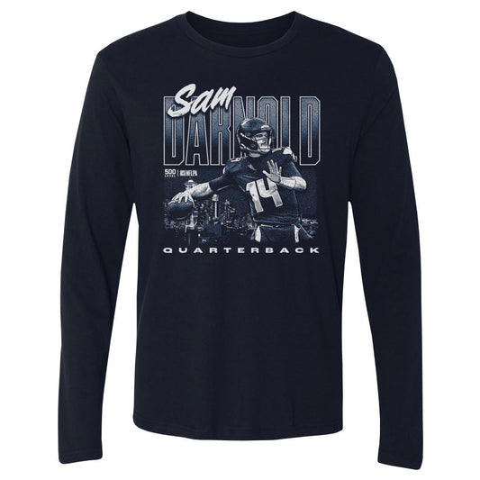 Sam Darnold Seattle Bitmap WHT