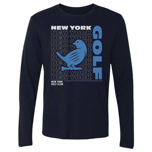 New York Golf Club Repeat Outline WHT