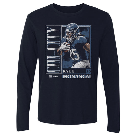 Kyle Monangai Chicago Card Style WHT