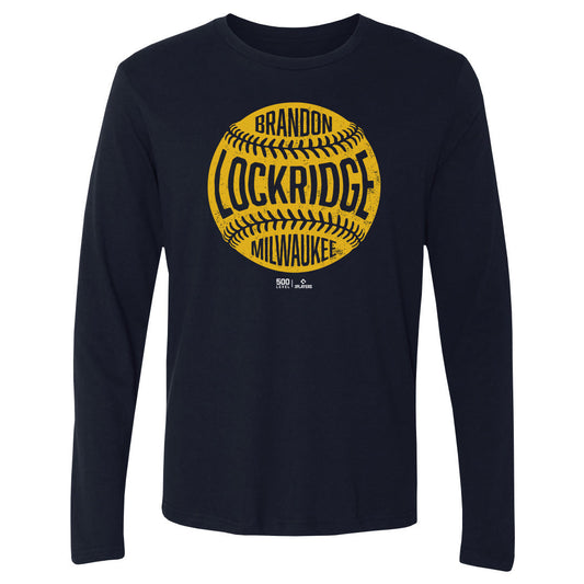Brandon Lockridge Milwaukee Vintage Baseball WHT