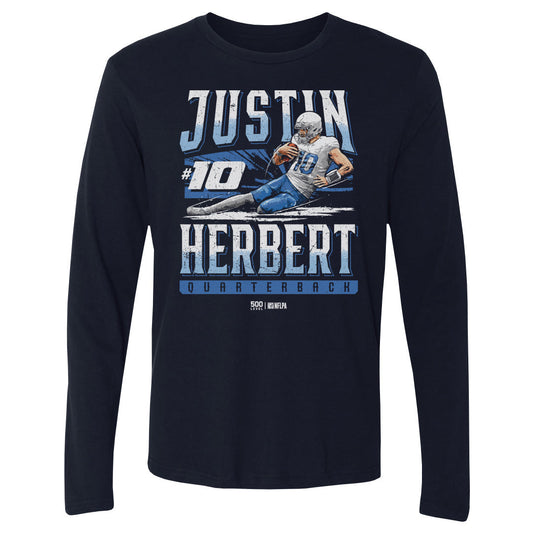 Justin Herbert Los Angeles C Slide WHT