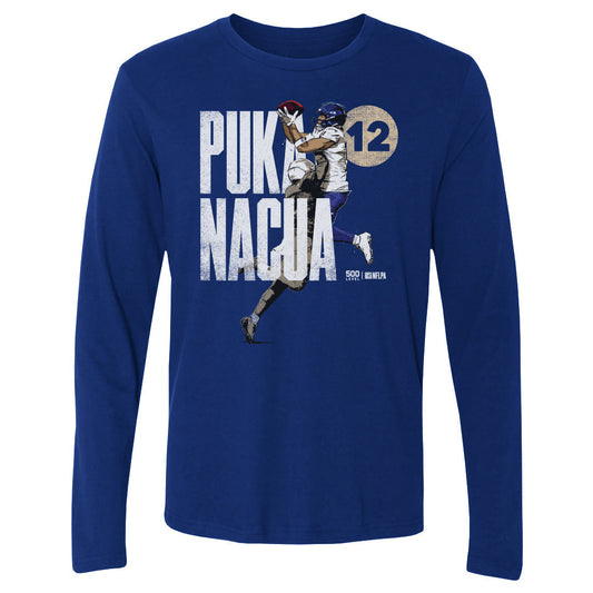 Puka Nacua Los Angeles R Player Name WHT