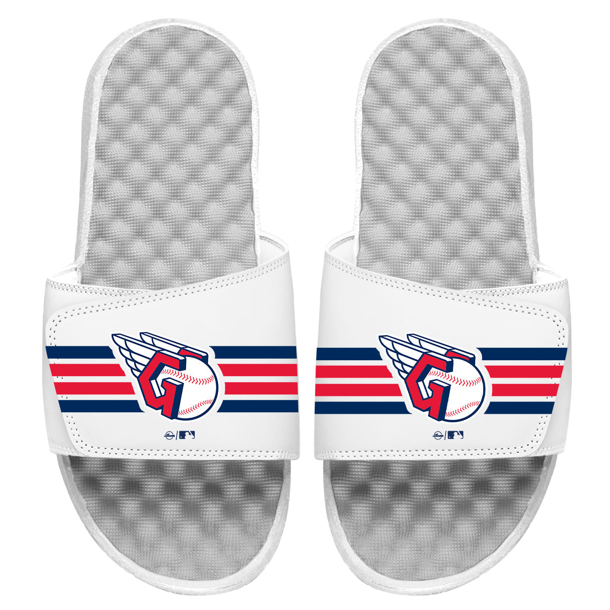 Cleveland Guardians Stripes Slides