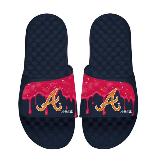 Atlanta Braves Ice Cream Drip Slide Sandals