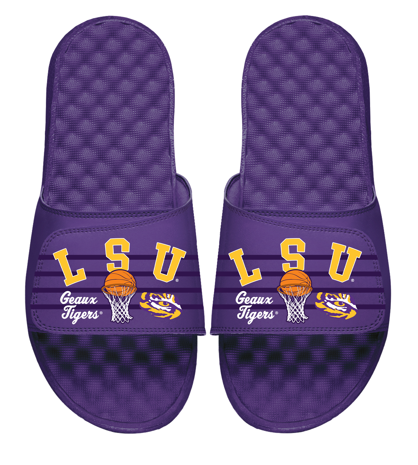 LSU Tigers Basketball Collage 2025