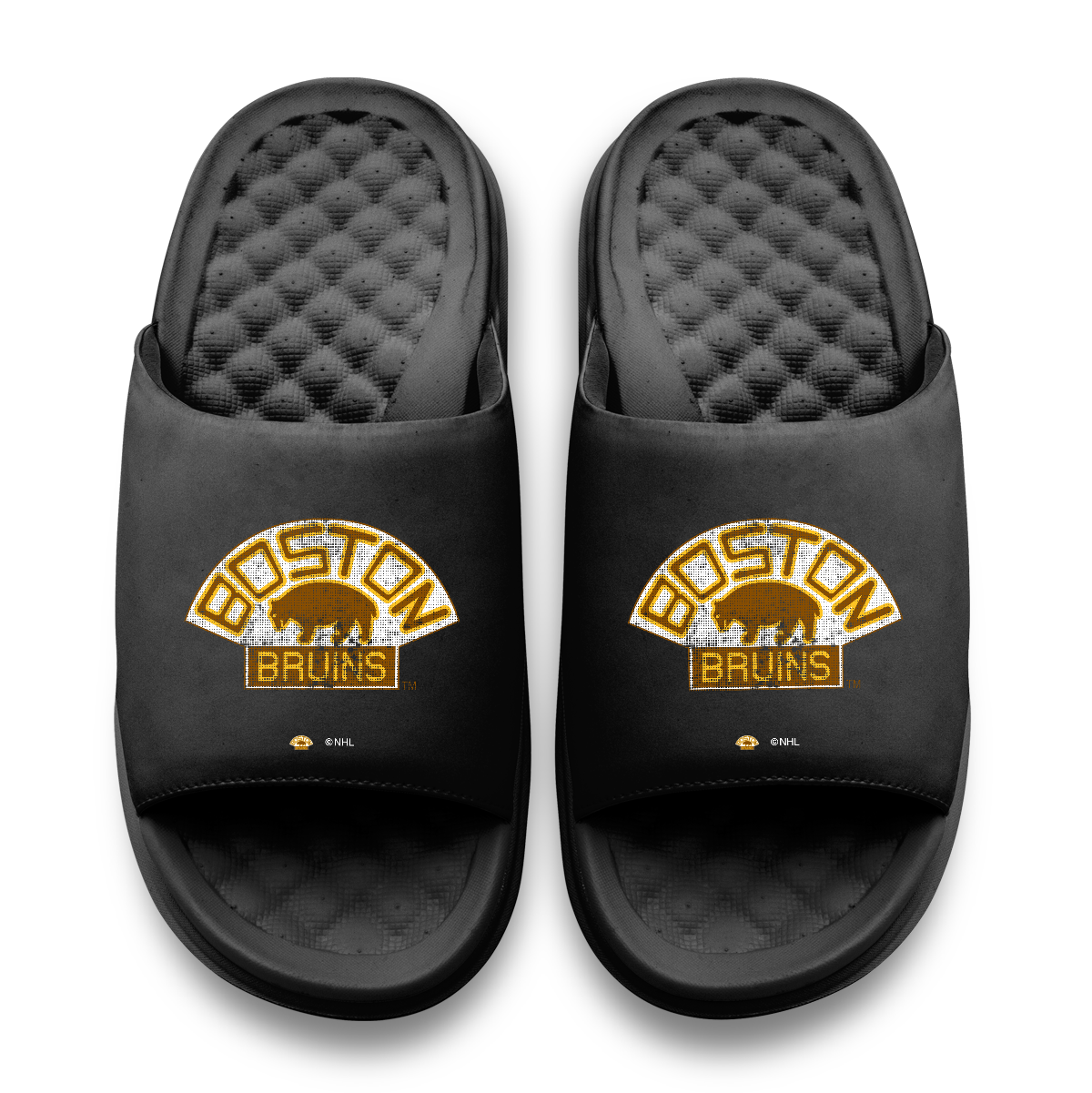 Boston Bruins Vintage Distressed Logo Motive