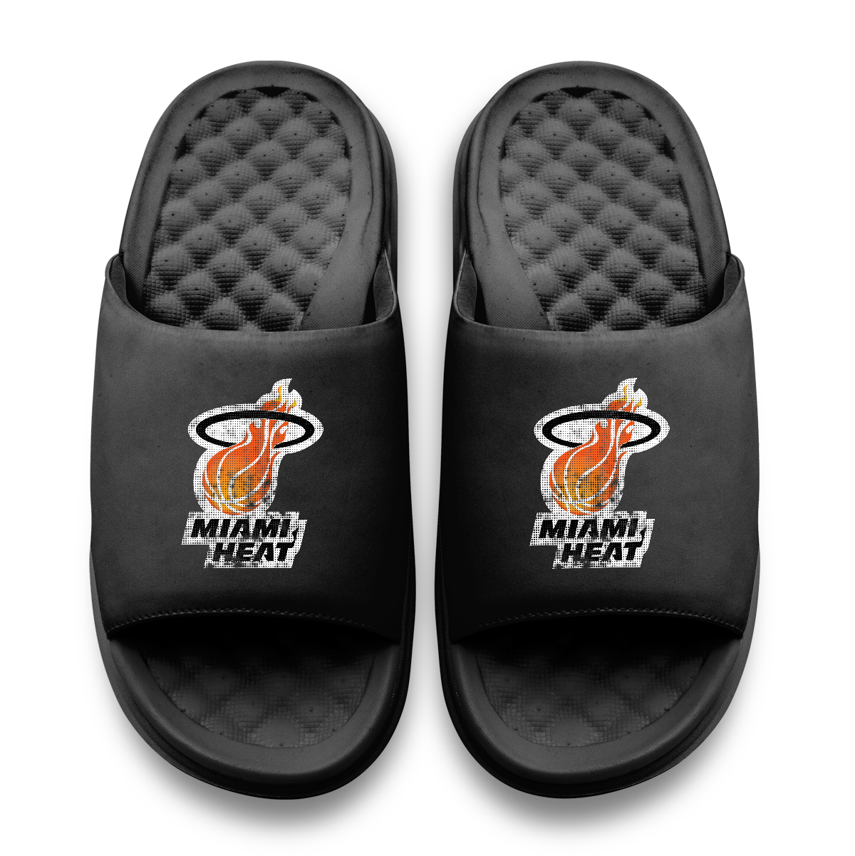 Miami Heat Hardwood Classics Distressed Logo Motive