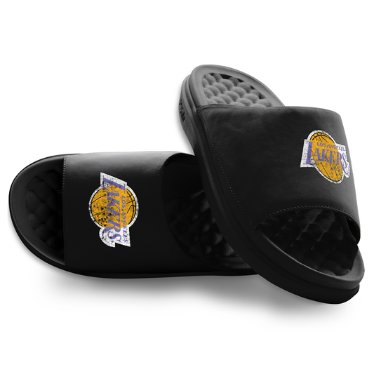 Los Angeles Lakers Hardwood Classics Distressed Logo Motive