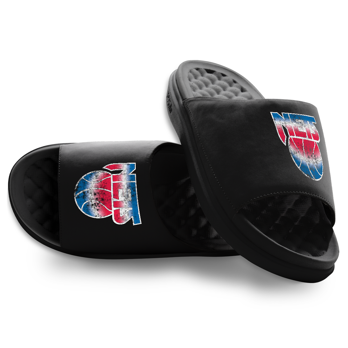 Brooklyn Nets Hardwood Classics Distressed Logo Motive