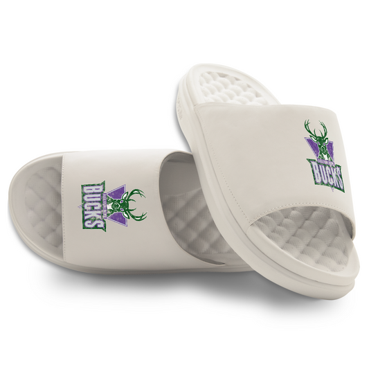 Milwaukee Bucks Hardwood Classics Distressed Logo Motive