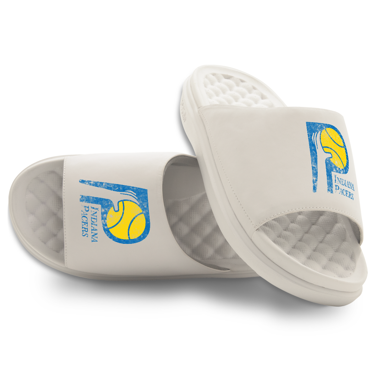 Indiana Pacers Hardwood Classics Distressed Logo Motive