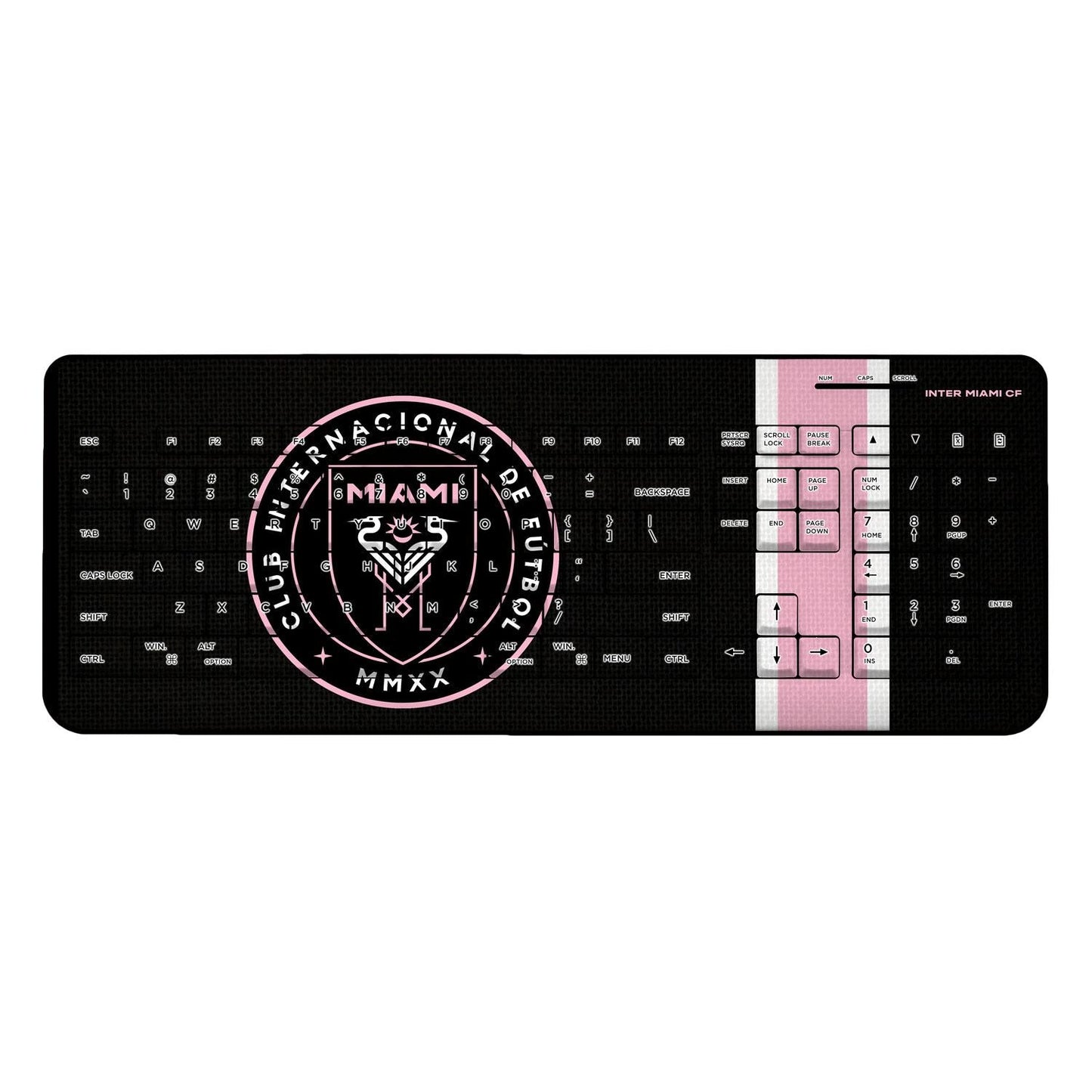 Inter Miami CF Stripe Wireless USB Keyboard