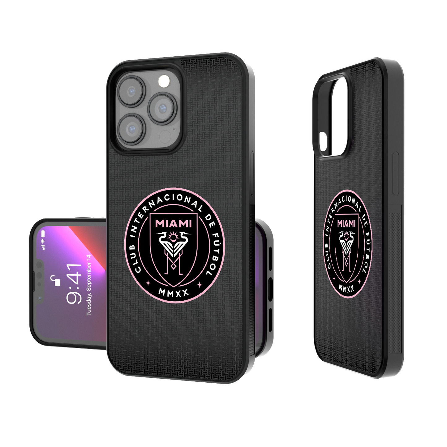 Inter Miami CF Linen Bump Phone Case