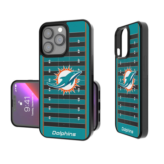 Miami Dolphins Football Field Bump Case