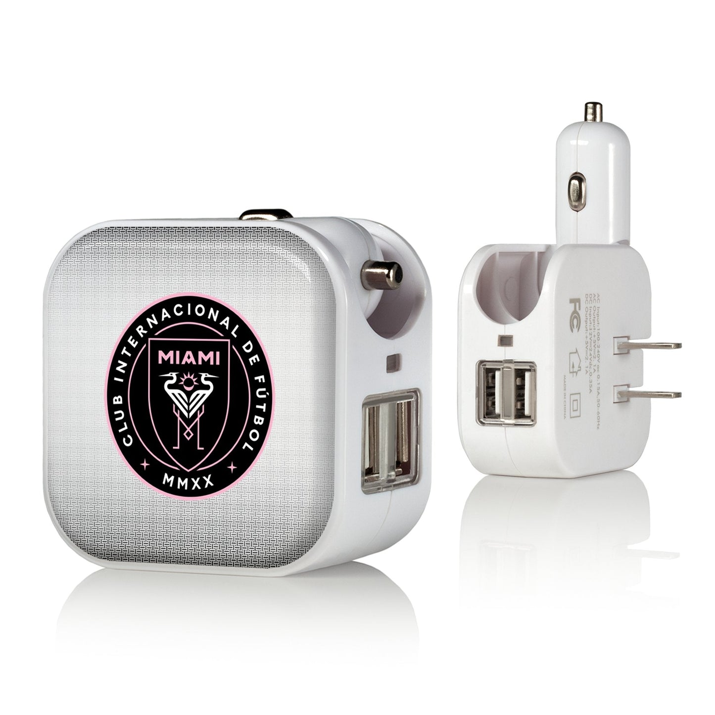 Inter Miami CF Linen 2 in 1 USB Charger