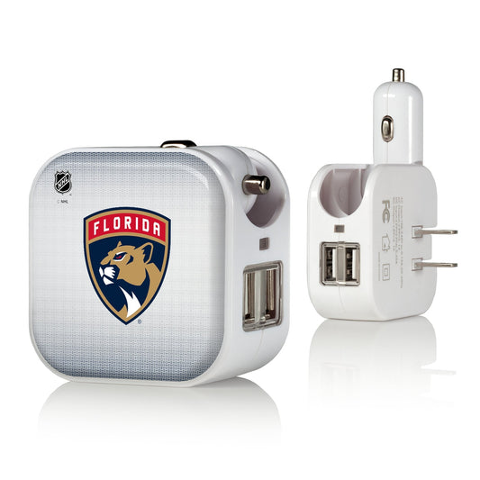 Florida Panthers Linen 2 in 1 USB Charger