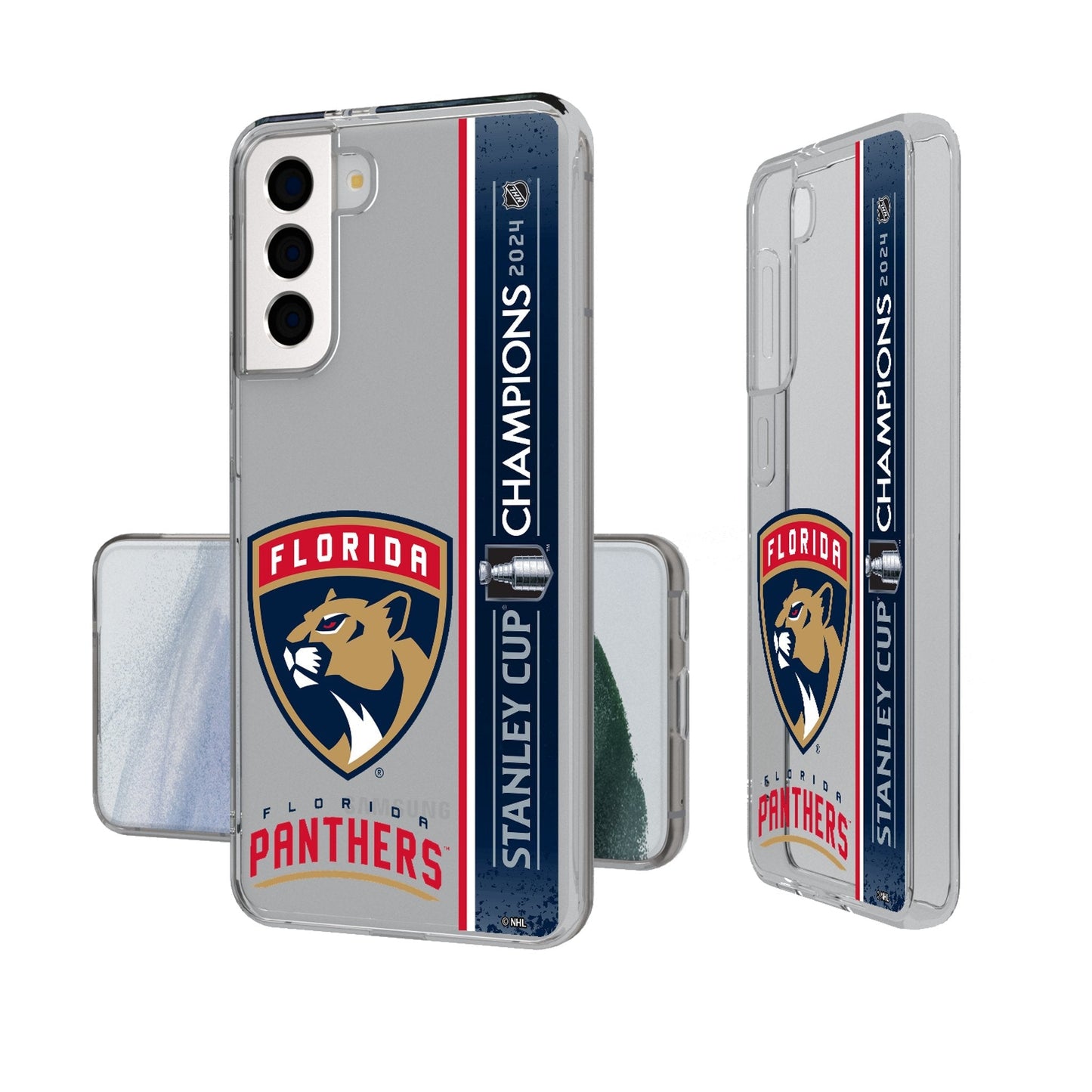 Florida Panthers 2024 Stanley Cup Clear Phone Case