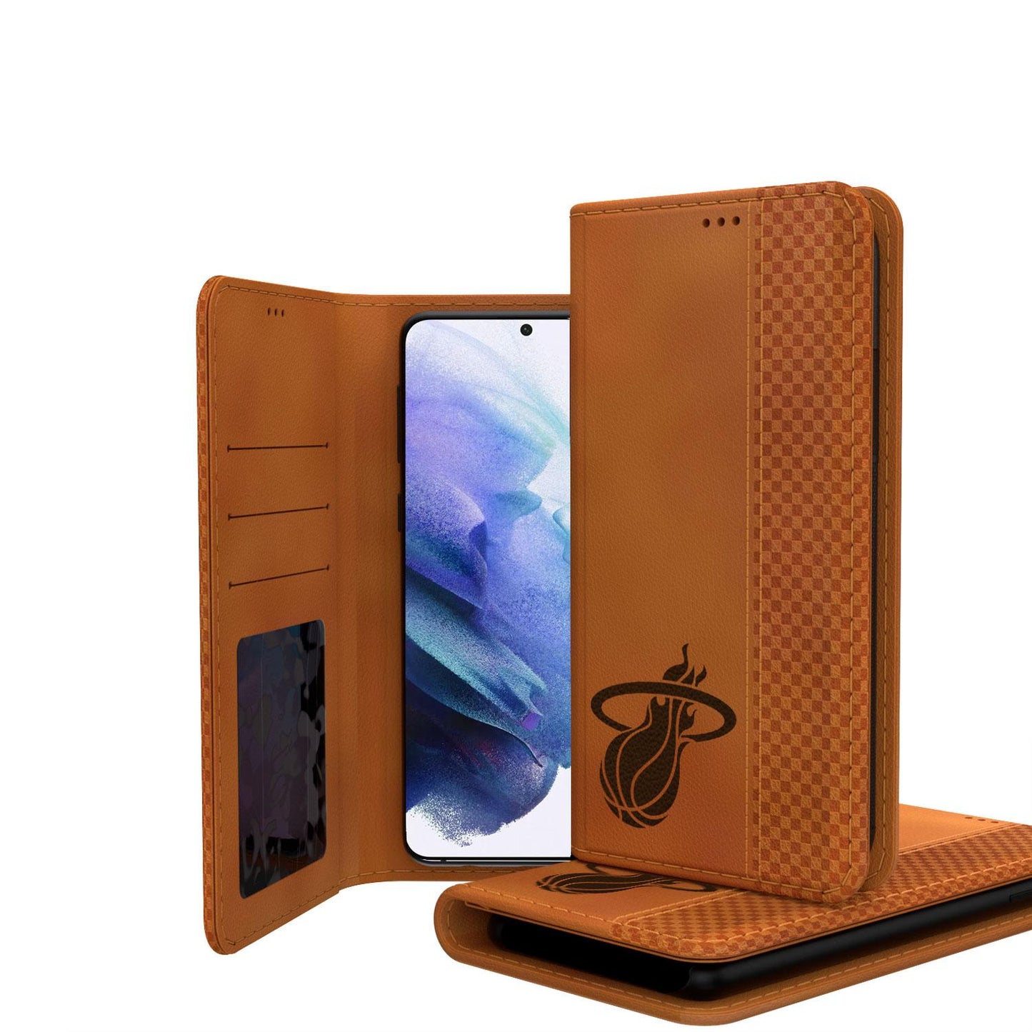Miami Heat Burn Folio Phone Case