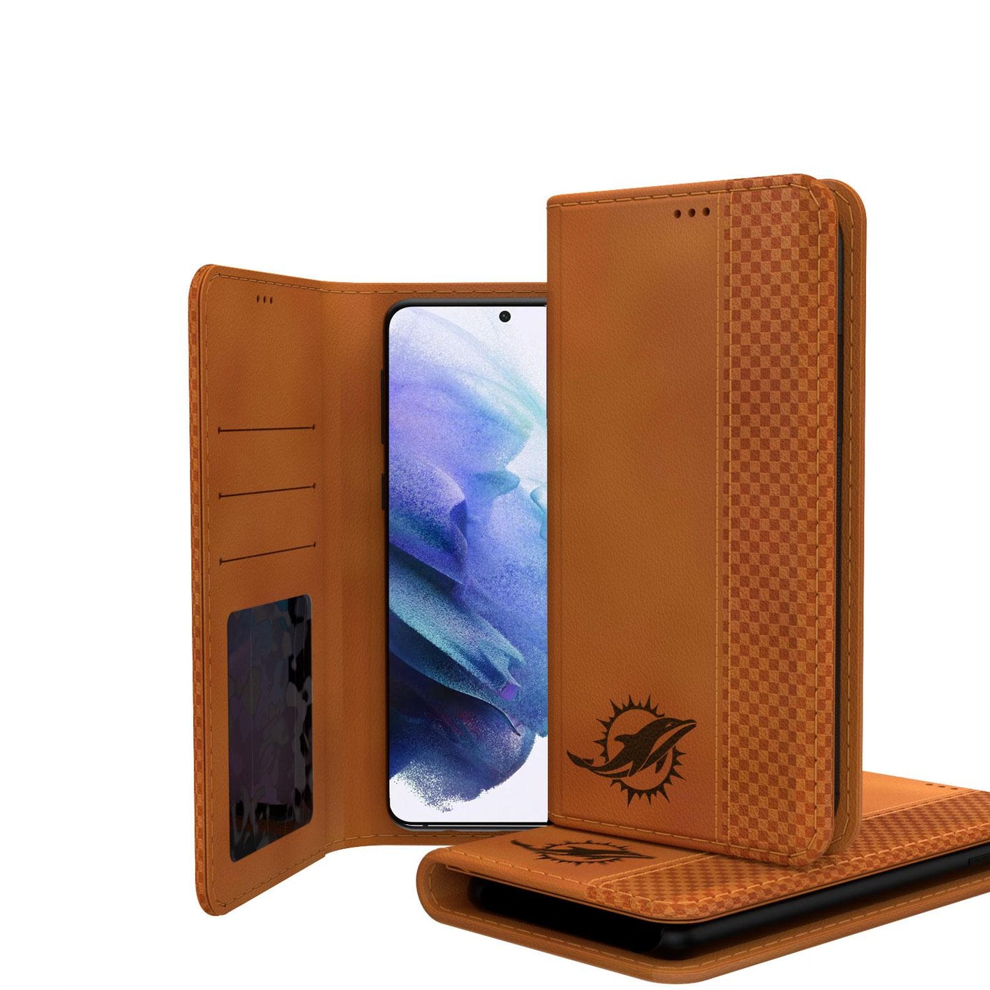 Miami Dolphins Burn Folio Phone Case