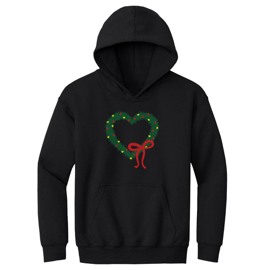 Christmas Heart Wreath WHT