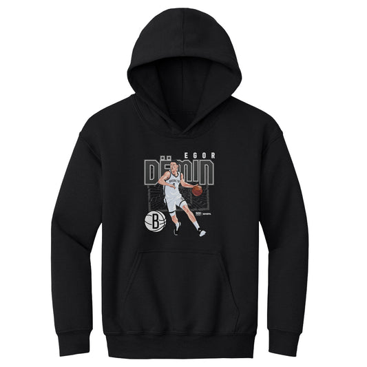 Egor Demin Brooklyn Nets Shattered WHT