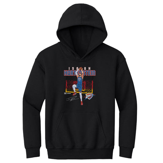 Isaiah Hartenstein Oklahoma City Thunder Shattered Flag WHT