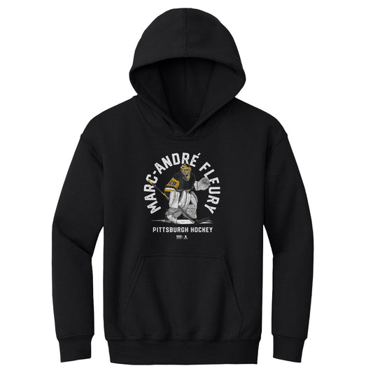Marc-Andre Fleury Pittsburgh Emblem WHT